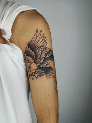Aguilaruf 7 11Zon | Culpa Mía Tattoo - Estudio Tatuajes Madrid
