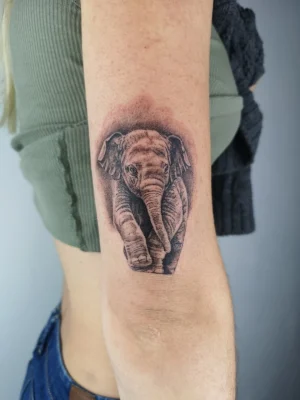 Elefantebb 3 11Zon | Culpa Mía Tattoo - Estudio Tatuajes Madrid