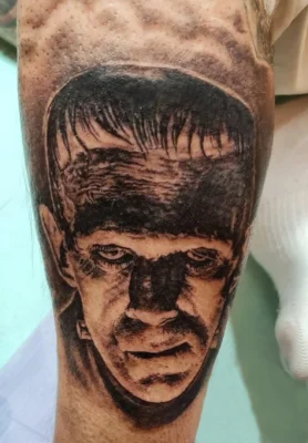 Frankenstein 6 11Zon | Culpa Mía Tattoo - Estudio Tatuajes Madrid