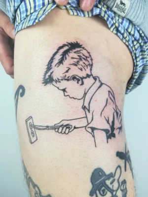 Ninoenchuferufo 5 | Culpa Mía Tattoo - Estudio Tatuajes Madrid