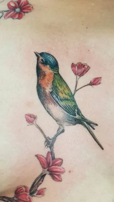 Petirrojo 1 11Zon | Culpa Mía Tattoo - Estudio Tatuajes Madrid